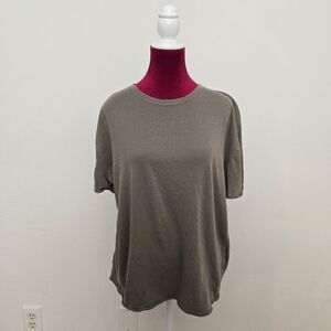 We The Free Nina Tee Tshirt  Olive Green Size Medium